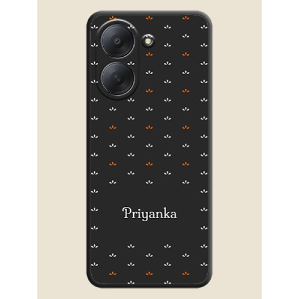 Simple Pattern With Custom Text On Space Black Custom Soft Matte Mobile Back Cover - Xiaomi Redmi A7 Simple Pattern With Custom Text On Space Black Custom Soft Matte Mobile Back Cover - Xiaomi Redmi A7