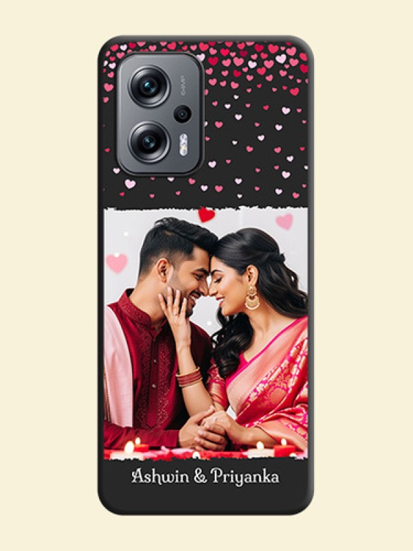 Fall in Love with Your Partner  on Photo on Space Black Soft Matte Phone Cover - Xiaomi Redmi K50I 5G
