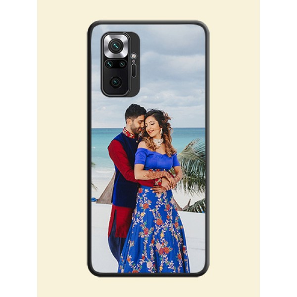 Full Single Pic Upload On Space Black Personalized Soft Matte Phone Covers -Xiaomi Redmi Note 10 Pro Max Full Single Pic Upload On Space Black Personalized Soft Matte Phone Covers -Xiaomi Redmi Note 10 Pro Max