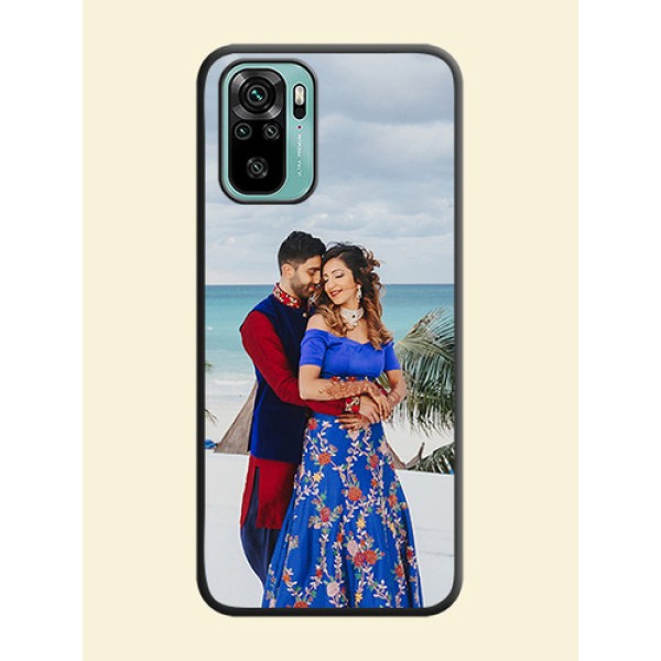 Full Single Pic Upload On Space Black Personalized Soft Matte Phone Covers -Xiaomi Redmi Note 10 Full Single Pic Upload On Space Black Personalized Soft Matte Phone Covers -Xiaomi Redmi Note 10