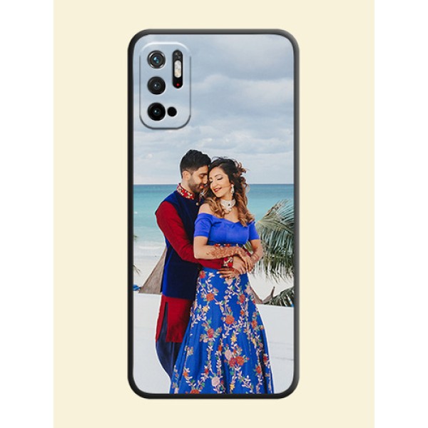 Full Single Pic Upload On Space Black Personalized Soft Matte Phone Covers -Xiaomi Redmi Note 10T 5G Full Single Pic Upload On Space Black Personalized Soft Matte Phone Covers -Xiaomi Redmi Note 10T 5G