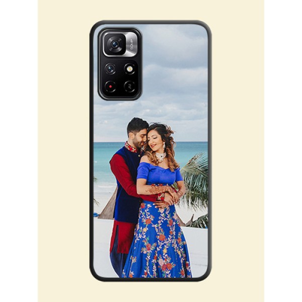 Full Single Pic Upload On Space Black Personalized Soft Matte Phone Covers -Xiaomi Redmi Note 11T 5G Full Single Pic Upload On Space Black Personalized Soft Matte Phone Covers -Xiaomi Redmi Note 11T 5G