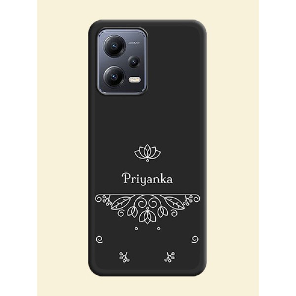 Lotus Garden Custom Text On Space Black Personalized Soft Matte Phone Covers -Xiaomi Redmi Note 12 Pro 5G Lotus Garden Custom Text On Space Black Personalized Soft Matte Phone Covers -Xiaomi Redmi Note 12 Pro 5G