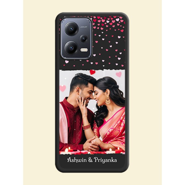 Fall in Love with Your Partner on Photo on Space Black Soft Matte Phone Cover - Xiaomi Redmi Note 12 Pro Plus 5G Fall in Love with Your Partner on Photo on Space Black Soft Matte Phone Cover - Xiaomi Redmi Note 12 Pro Plus 5G