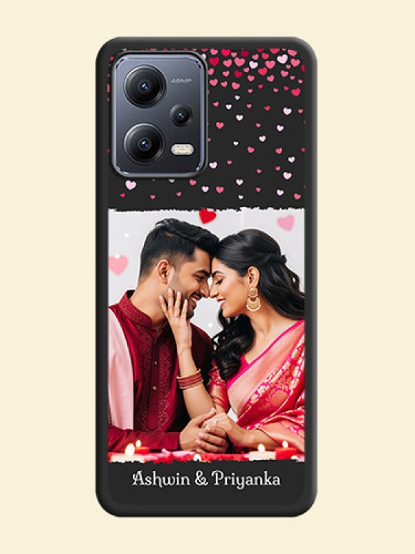 Fall in Love with Your Partner  on Photo on Space Black Soft Matte Phone Cover - Xiaomi Redmi Note 12 Pro Plus 5G
