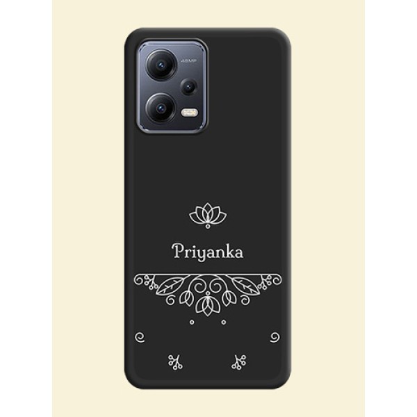 Lotus Garden Custom Text On Space Black Personalized Soft Matte Phone Covers -Xiaomi Redmi Note 12 Pro Plus 5G Lotus Garden Custom Text On Space Black Personalized Soft Matte Phone Covers -Xiaomi Redmi Note 12 Pro Plus 5G