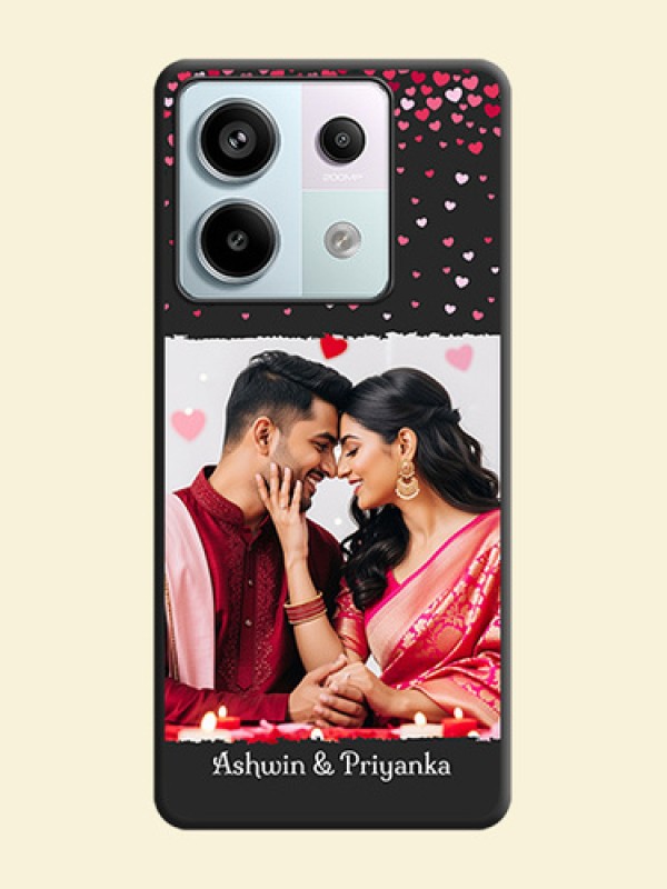 Fall in Love with Your Partner - Photo on Space Black Soft Matte Phone Cover - Redmi Note 13 Pro 5G
