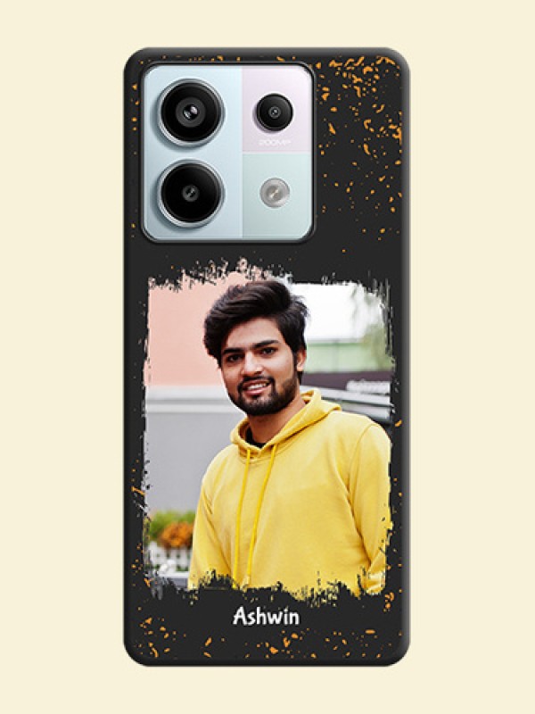 Spray Free Design - Photo on Space Black Soft Matte Phone Cover - Redmi Note 13 Pro 5G