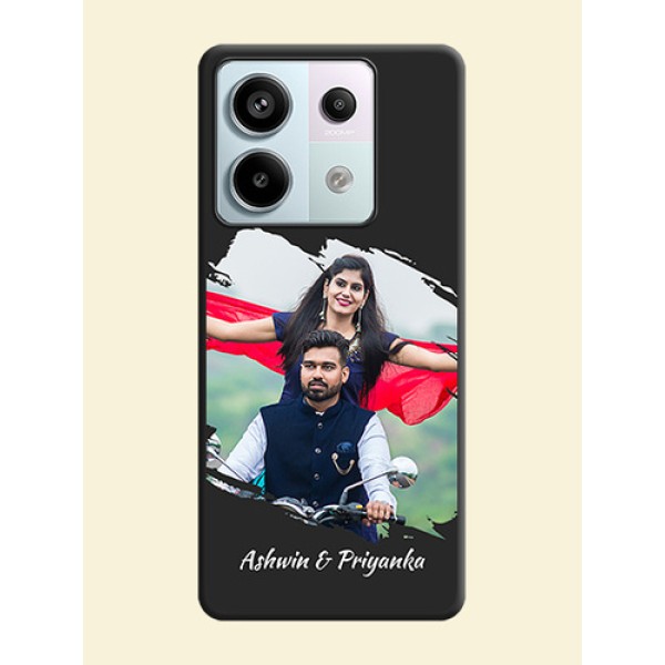 Grunge Brush Strokes - Photo on Space Black Soft Matte Back Cover - Redmi Note 13 Pro 5G Grunge Brush Strokes - Photo on Space Black Soft Matte Back Cover - Redmi Note 13 Pro 5G