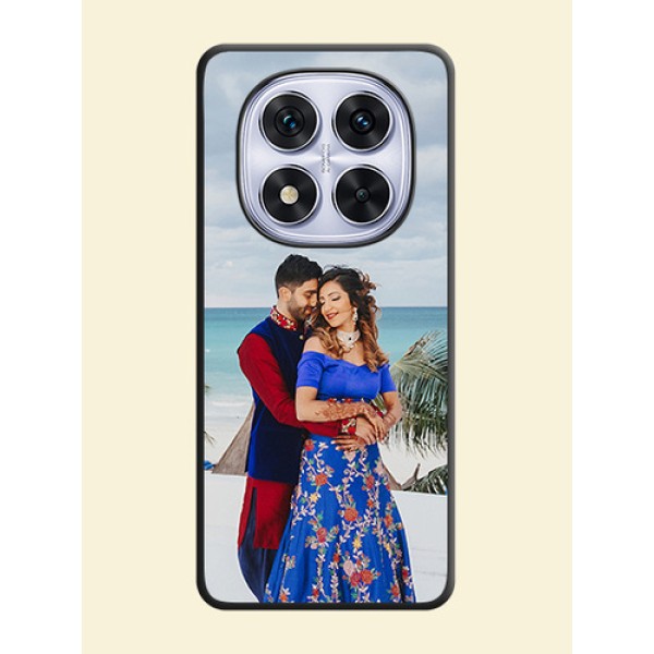 Full Single Pic Upload On Space Black Custom Soft Matte Mobile Back Cover - Redmi Note 14 Pro 5G Full Single Pic Upload On Space Black Custom Soft Matte Mobile Back Cover - Redmi Note 14 Pro 5G