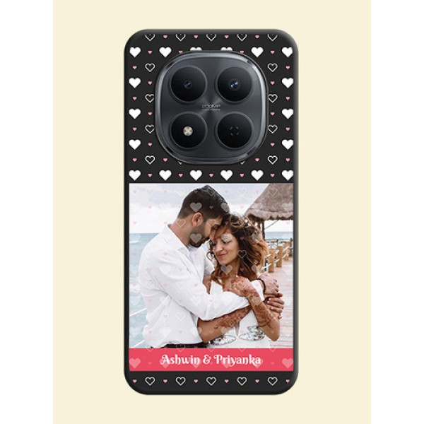 White Color Love Symbols with Text Design on Photo On Space Black Custom Soft Matte Mobile Back Cover - Xiaomi Redmi Note 15 Pro 5G White Color Love Symbols with Text Design on Photo On Space Black Custom Soft Matte Mobile Back Cover - Xiaomi Redmi Note 15 Pro 5G