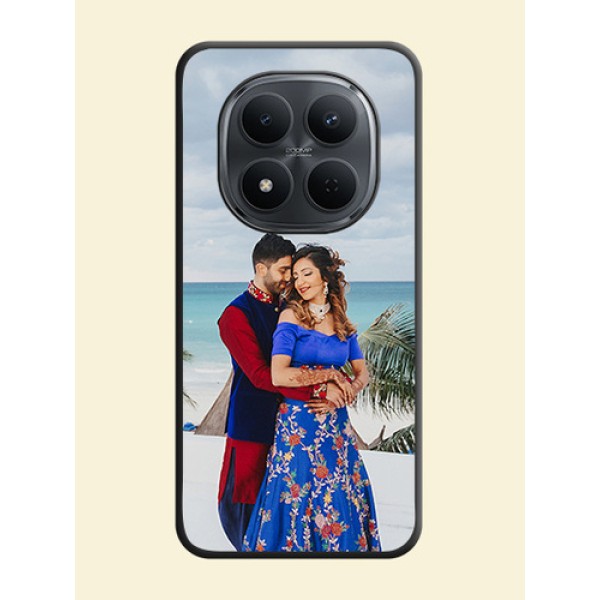 Full Single Pic Upload On Space Black Custom Soft Matte Mobile Back Cover - Xiaomi Redmi Note 15 Pro 5G Full Single Pic Upload On Space Black Custom Soft Matte Mobile Back Cover - Xiaomi Redmi Note 15 Pro 5G
