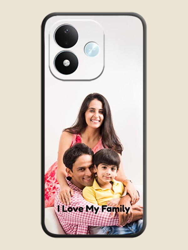 Full Single Pic Upload With Text On Space Black Custom Soft Matte Mobile Back Cover - Xiaomi Redmi Note 17 5G