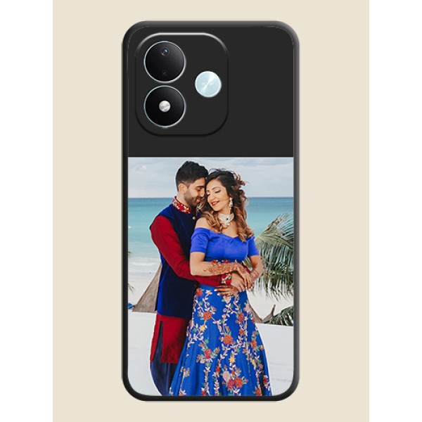 Image Upload With Space Black Color On Custom Soft Matte Mobile Back Cover - Xiaomi Redmi Note 17 5G Image Upload With Space Black Color On Custom Soft Matte Mobile Back Cover - Xiaomi Redmi Note 17 5G
