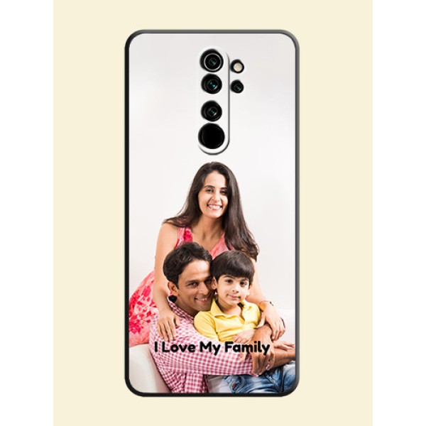 Full Single Pic Upload With Text On Space Black Personalized Soft Matte Phone Covers -Xiaomi Redmi Note 8 Pro Full Single Pic Upload With Text On Space Black Personalized Soft Matte Phone Covers -Xiaomi Redmi Note 8 Pro