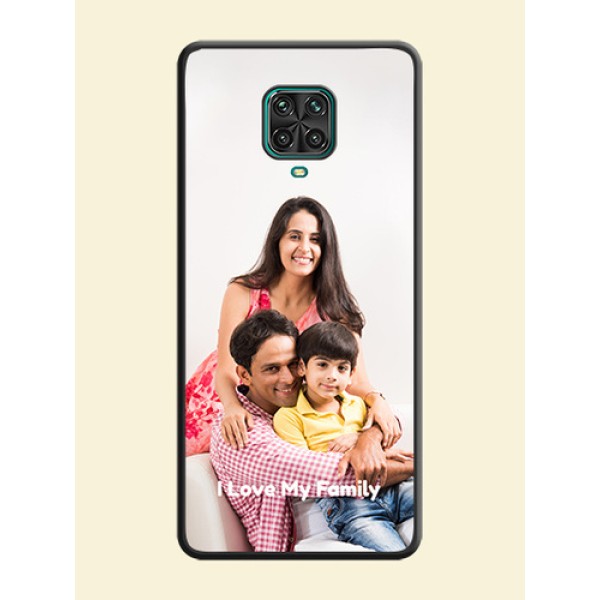Full Single Pic Upload With Text On Space Black Personalized Soft Matte Phone Covers -Xiaomi Redmi Note 9 Pro Max Full Single Pic Upload With Text On Space Black Personalized Soft Matte Phone Covers -Xiaomi Redmi Note 9 Pro Max