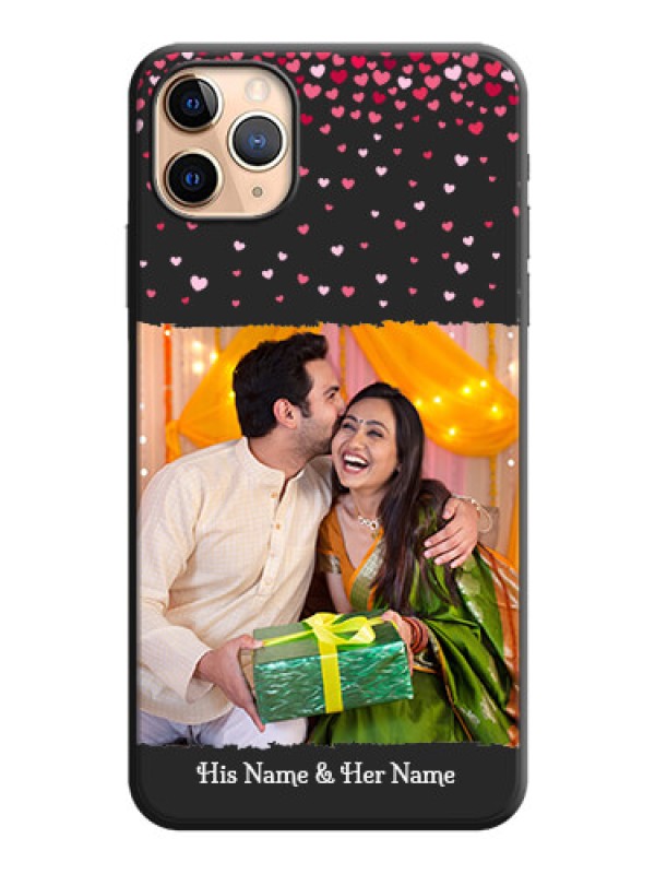 Custom Fall in Love with Your Partner  - Photo on Space Black Soft Matte Phone Cover - iPhone 11 Pro Max