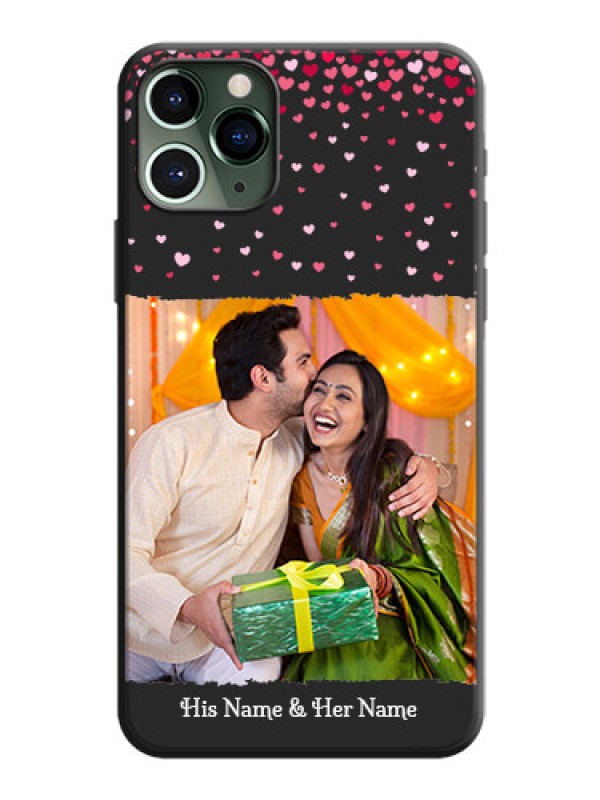Custom Fall in Love with Your Partner  - Photo on Space Black Soft Matte Phone Cover - iPhone 11 Pro