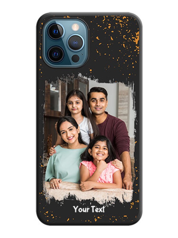 Custom Spray Free Design on Photo on Space Black Soft Matte Phone Cover - iPhone 12 Pro Max