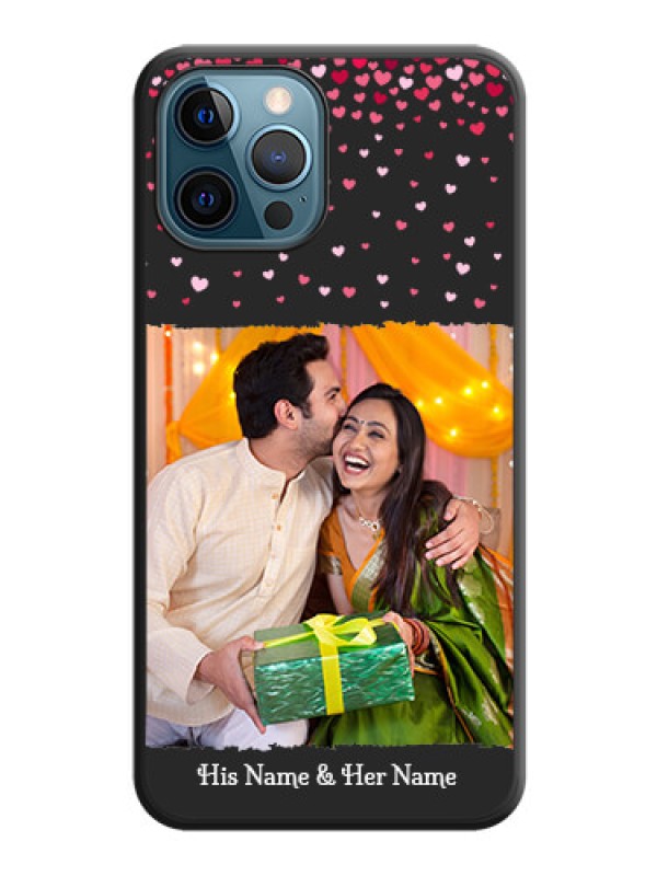 Custom Fall in Love with Your Partner  on Photo on Space Black Soft Matte Phone Cover - iPhone 12 Pro