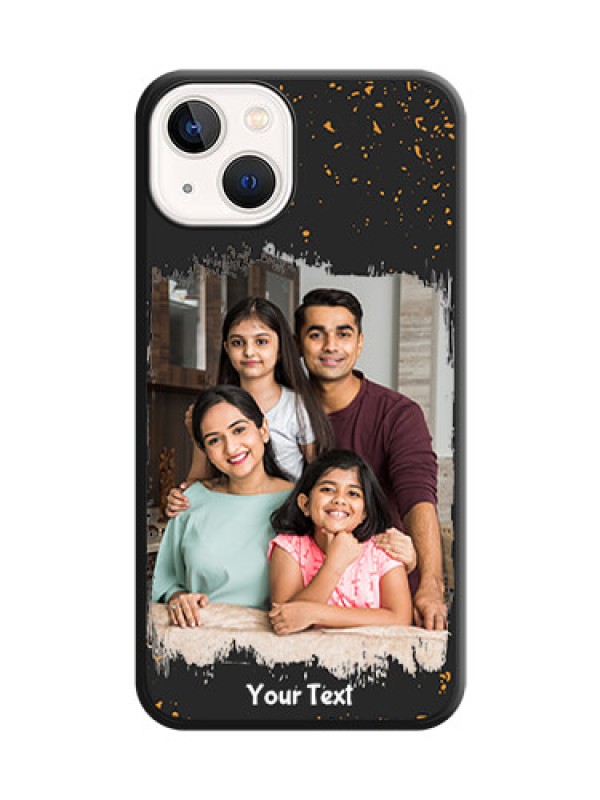 Custom Spray Free Design on Photo on Space Black Soft Matte Phone Cover - iPhone 13