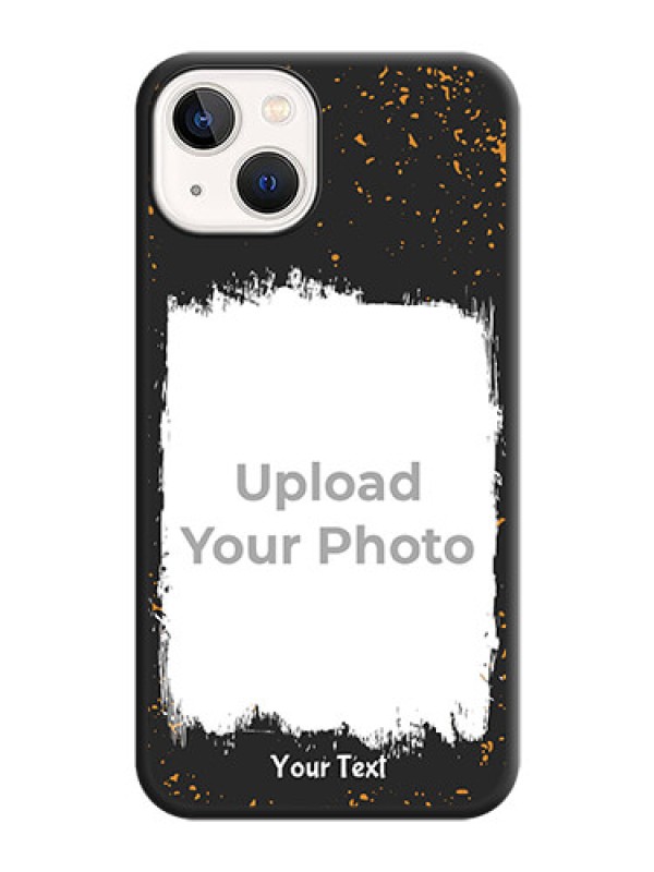 Custom Spray Free Design on Photo on Space Black Soft Matte Phone Cover - iPhone 14 Plus