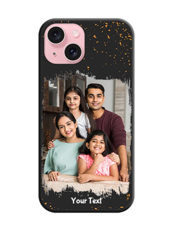 Custom Spray Free Design - Photo on Space Black Soft Matte Phone Cover - iPhone 15