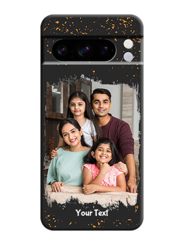 Custom Spray Free Design on Photo On Space Black Custom Soft Matte Mobile Back Cover - Pixel 8 Pro 5G