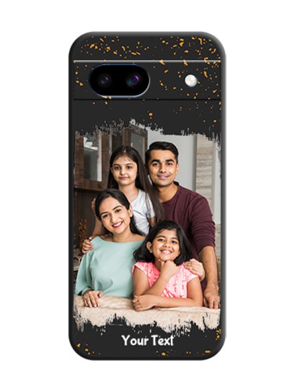 Custom Spray Free Design on Photo On Space Black Custom Soft Matte Mobile Back Cover - Google Pixel 8A 5G