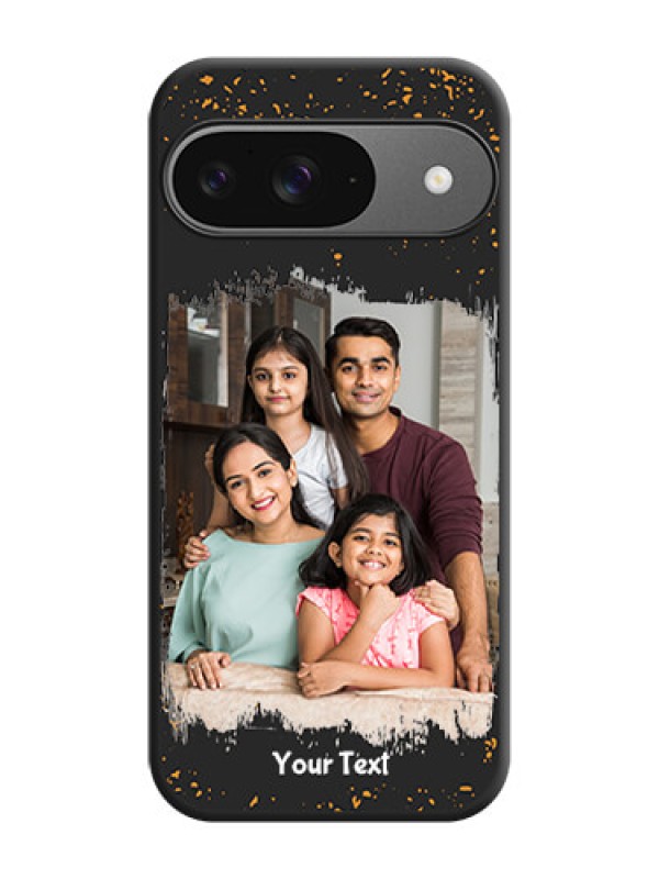 Custom Spray Free Design on Photo On Space Black Custom Soft Matte Mobile Back Cover - Google Pixel 9 5G