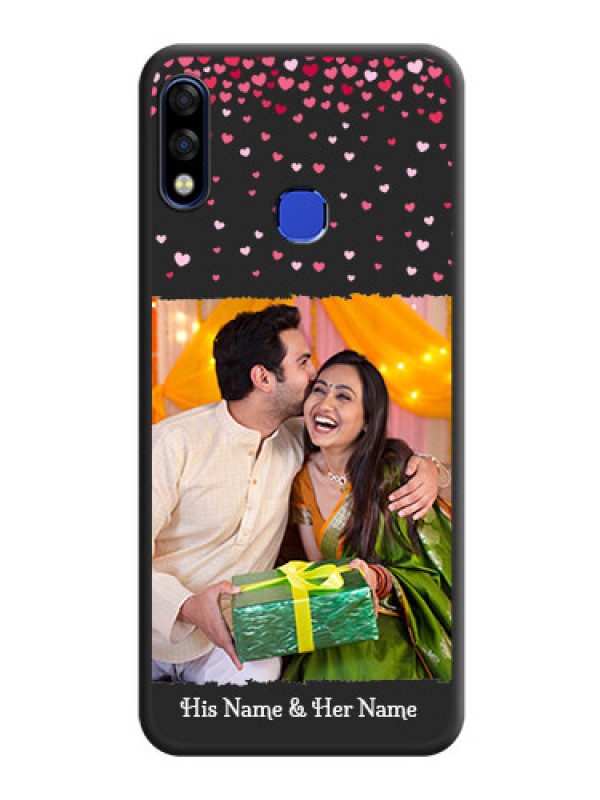Custom Fall in Love with Your Partner  on Photo on Space Black Soft Matte Phone Cover - Infinix Hot 7 Pro