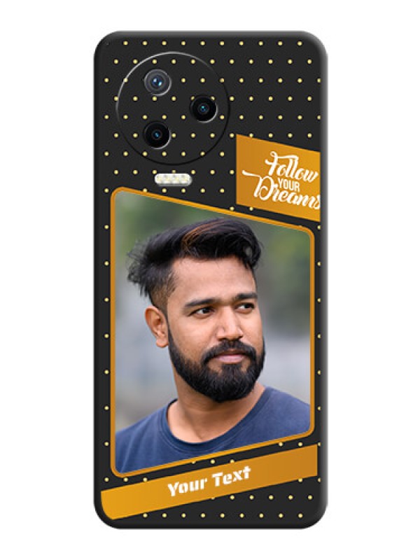 Custom Follow Your Dreams with White Dots on Space Black Custom Soft Matte Phone Cases - Infinix Note 12 Pro