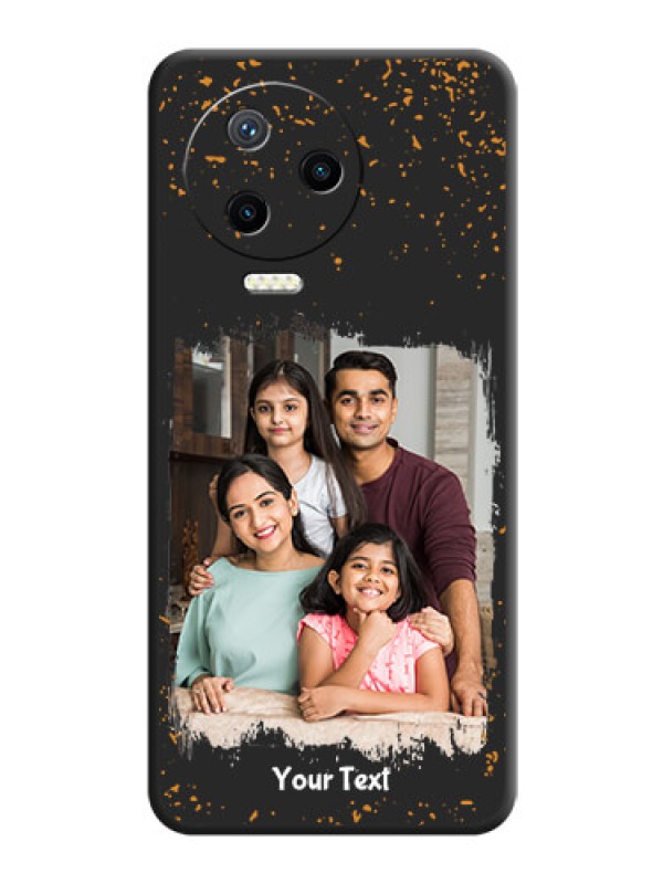 Custom Spray Free Design - Photo on Space Black Soft Matte Phone Cover - Infinix Note 12 Pro