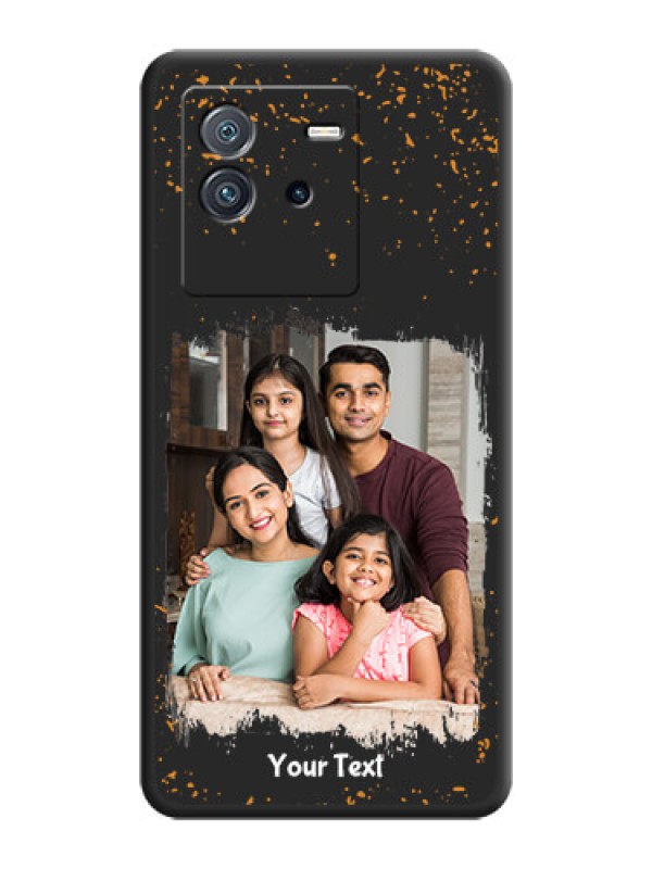 Custom Spray Free Design on Photo on Space Black Soft Matte Phone Cover - iQOO Neo 6 5G