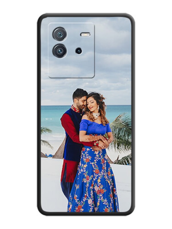 Custom Full Single Pic Upload On Space Black Personalized Soft Matte Phone Covers -Iqoo Neo 6 5G