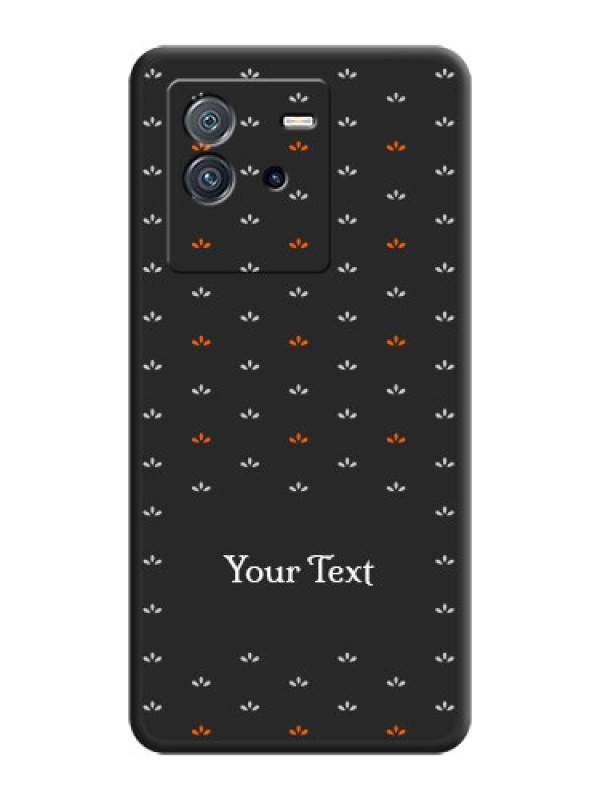 Custom Simple Pattern With Custom Text On Space Black Personalized Soft Matte Phone Covers -Iqoo Neo 6 5G