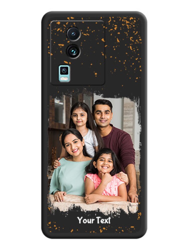 Custom Spray Free Design on Photo on Space Black Soft Matte Phone Cover - iQOO Neo 7 5G