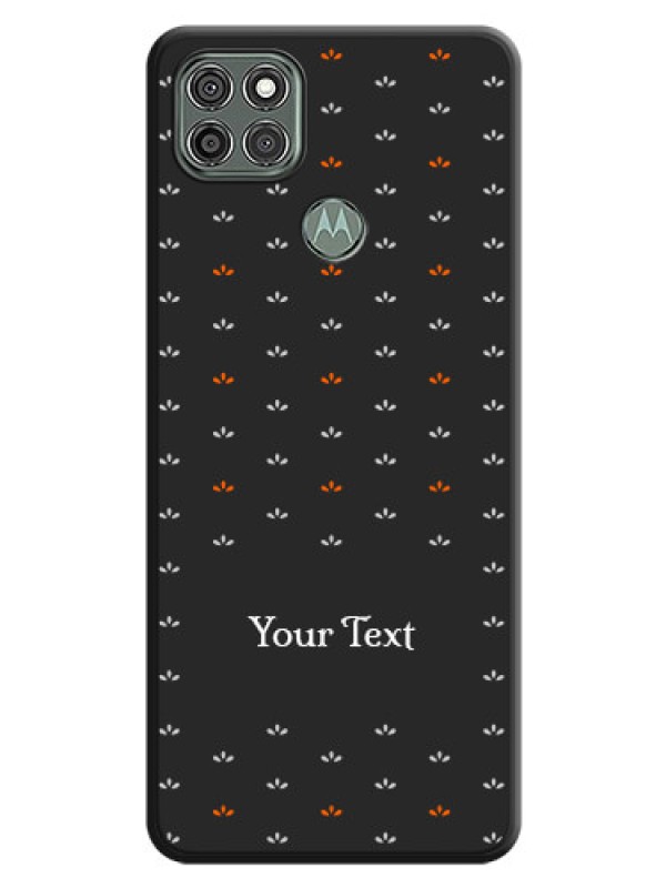 Custom Simple Pattern With Custom Text On Space Black Personalized Soft Matte Phone Covers -Motorola Moto G9 Power
