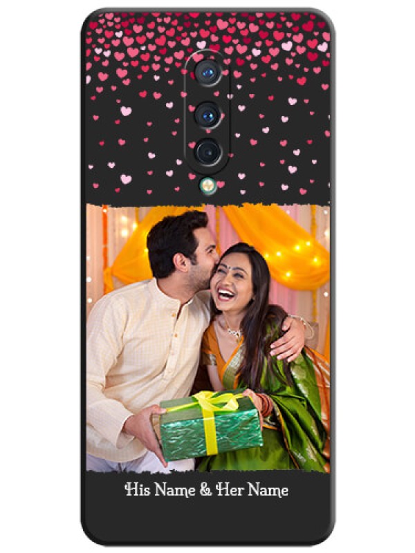 Custom Fall in Love with Your Partner  - Photo on Space Black Soft Matte Phone Cover - OnePlus 8