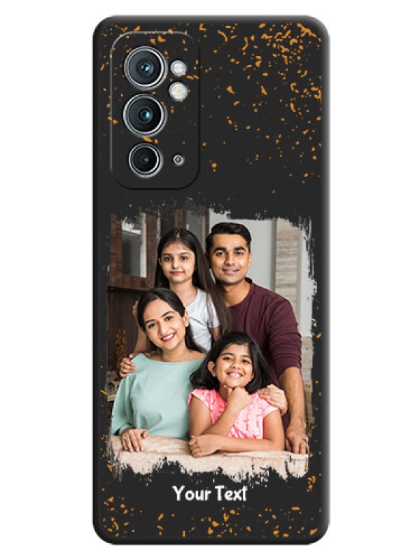 Custom Spray Free Design on Photo on Space Black Soft Matte Phone Cover - OnePlus 9RT 5G