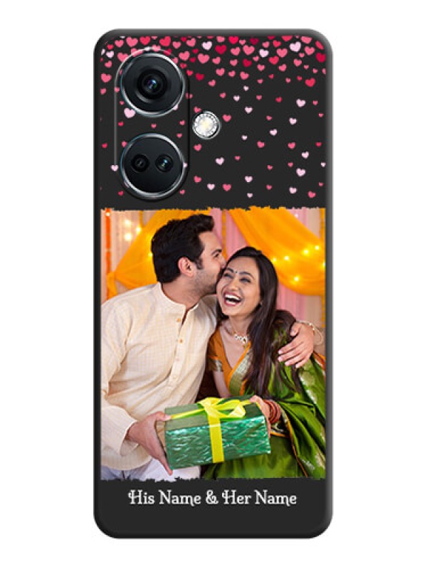 Custom Fall in Love with Your Partner - Photo on Space Black Soft Matte Phone Cover - OnePlus Nord CE 3 5G