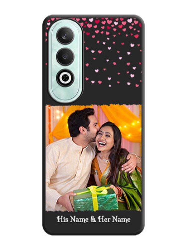 Custom Fall in Love with Your Partner - Photo on Space Black Soft Matte Phone Cover - OnePlus Nord CE 4