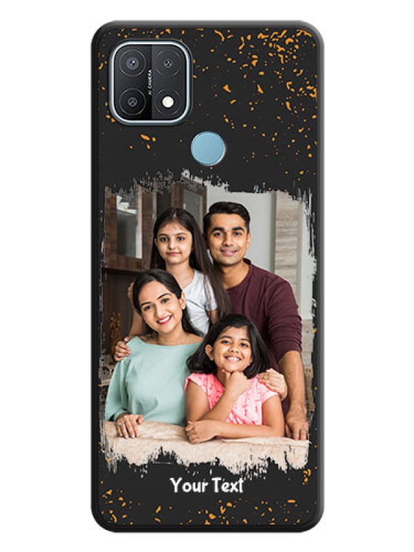Custom Spray Free Design on Photo on Space Black Soft Matte Phone Cover - Oppo A15