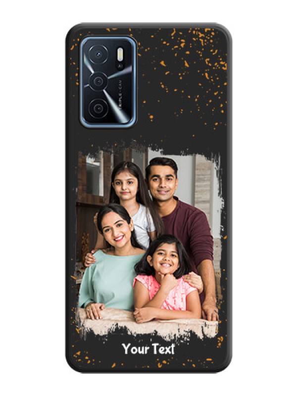 Custom Spray Free Design on Photo on Space Black Soft Matte Phone Cover - Oppo A16