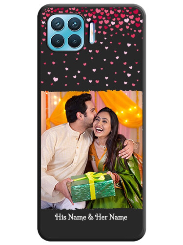 Custom Fall in Love with Your Partner  on Photo on Space Black Soft Matte Phone Cover - Oppo f17 pro
