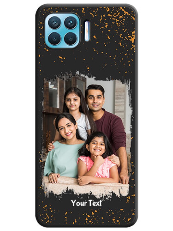 Custom Spray Free Design on Photo on Space Black Soft Matte Phone Cover - Oppo F17