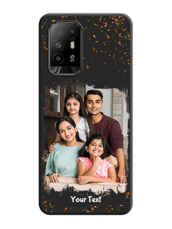 Custom Spray Free Design on Photo on Space Black Soft Matte Phone Cover - Oppo F19 Pro Plus 5G