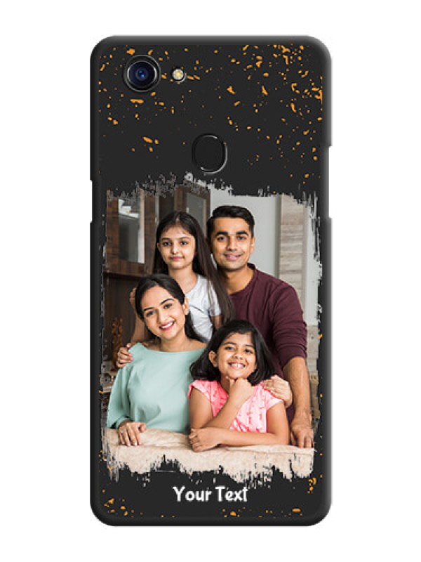 Custom Spray Free Design on Photo on Space Black Soft Matte Phone Cover - Oppo F5 Youth