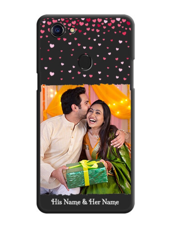 Custom Fall in Love with Your Partner  on Photo on Space Black Soft Matte Phone Cover - Oppo F5