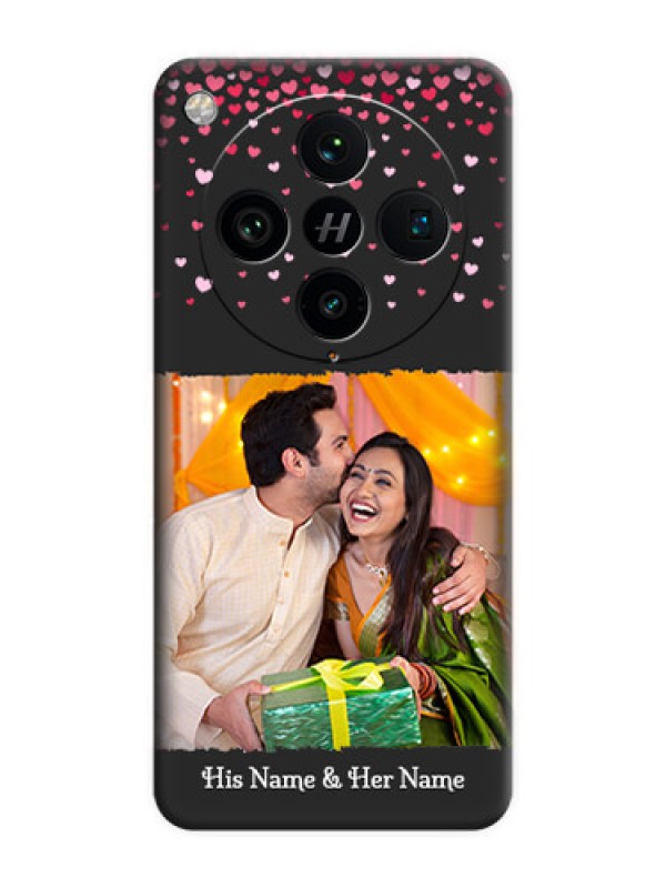 Custom Fall in Love with Your Partner on Photo On Space Black Custom Soft Matte Mobile Back Cover - Oppo Find X8 Pro 5G